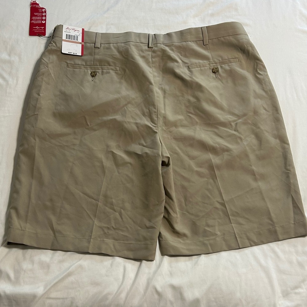 Ben Hogan Mens Performance Golf Shorts Chinchilla Beige 42 BGBF40E2DS NWT - Picture 9 of 10
